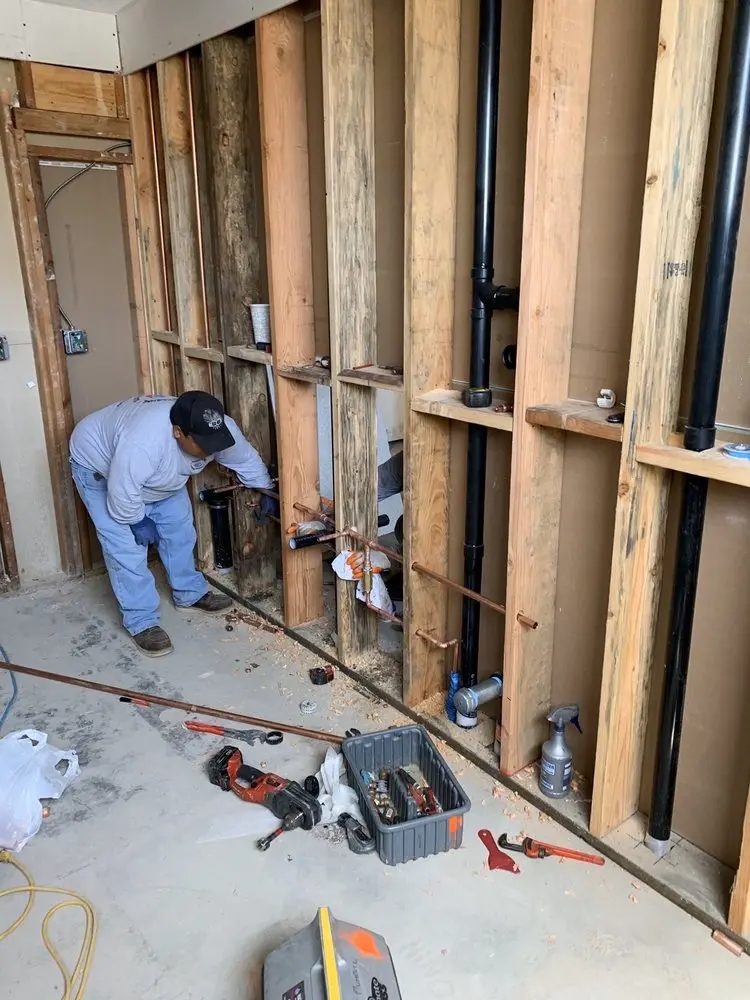 Commercial rough-in plumbing for Water Heater Replacement in Shipyard Plantation